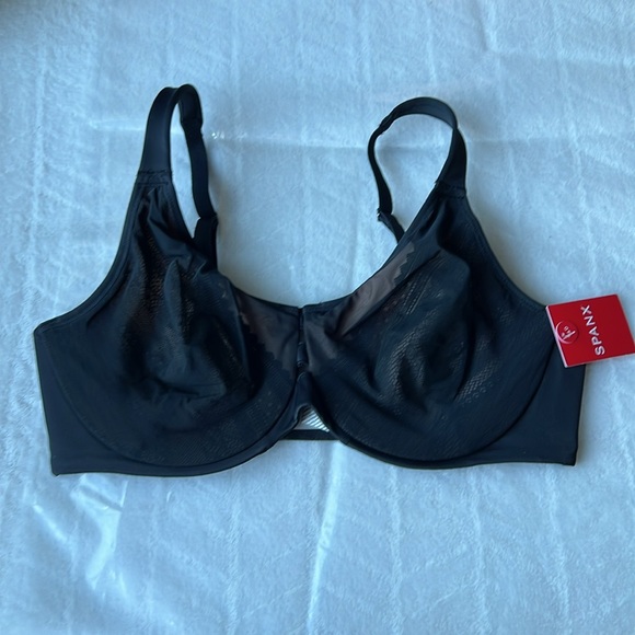SPANX Low Profile Illusion Lace Minimizer Bra - Picture 6 of 13